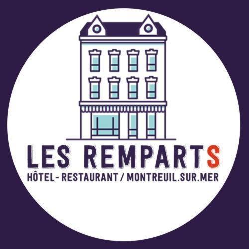Les Remparts Hotel La Madelaine-sous-Montreuil Exterior foto